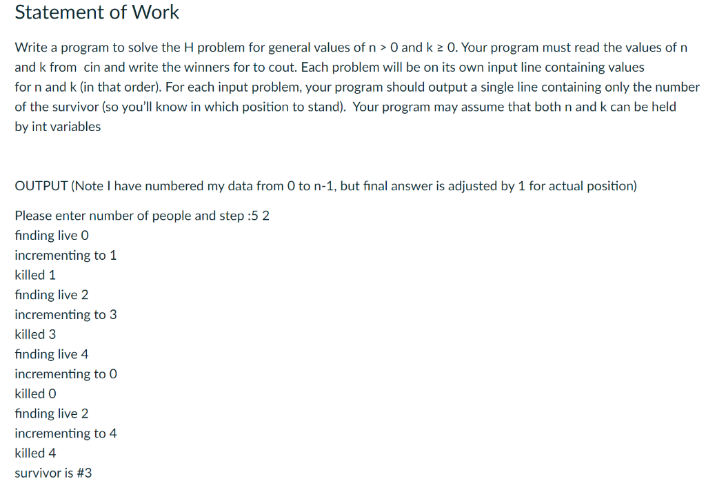 Solved Roman Roulette: Purpose In this problem, you will | Chegg.com