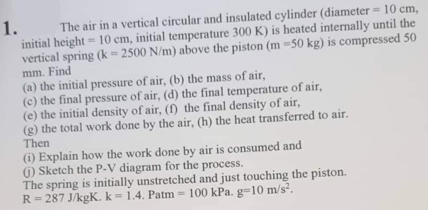 Solved Need help with Thermodynamics assignment. I will give | Chegg.com