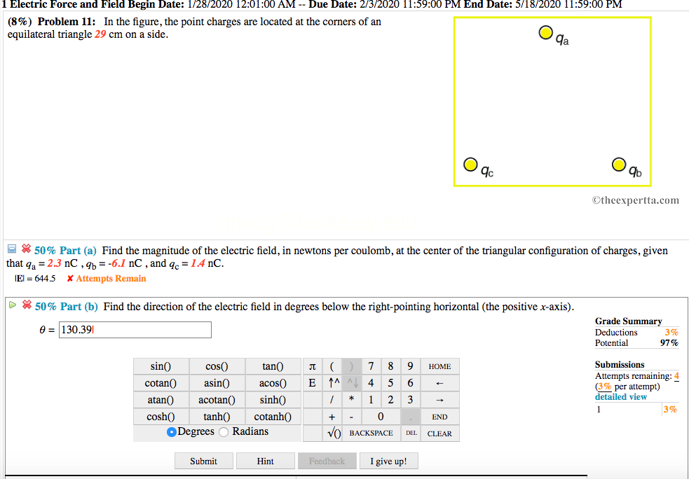 Solved Could Someone Help Me Solve Parts A And B Please? I'm | Chegg.com