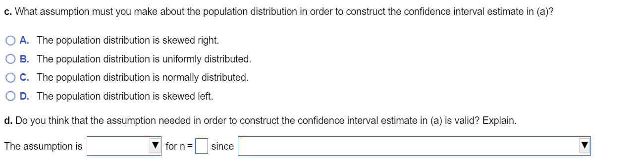 Solved A. Construct A 95% Confidence Interval Estimate For | Chegg.com