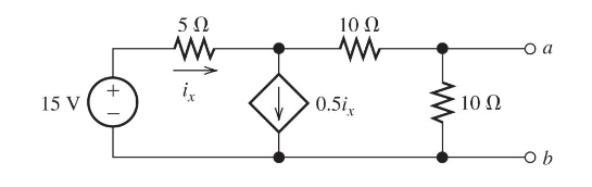 Solved Draw the Thevenin and Norton equivalent circuits at | Chegg.com