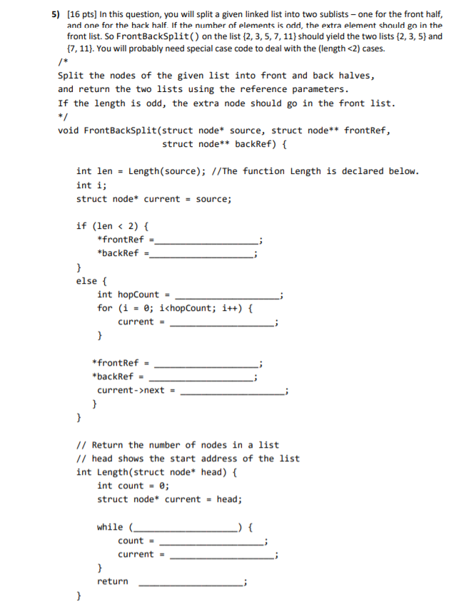 solved-5-16-pts-in-this-question-you-will-split-a-given-chegg