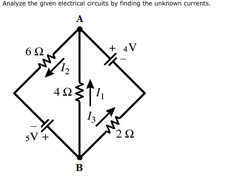 Solved Analyze the given electrical circuits by finding the | Chegg.com