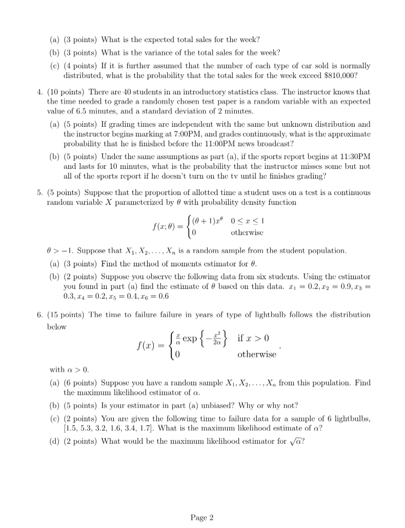 Solved Stats 3381 Assignment 2 Instructor: Michael P.B. | Chegg.com