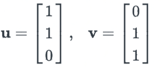 Solved Write a vector that completes the base of an R3 base, | Chegg.com