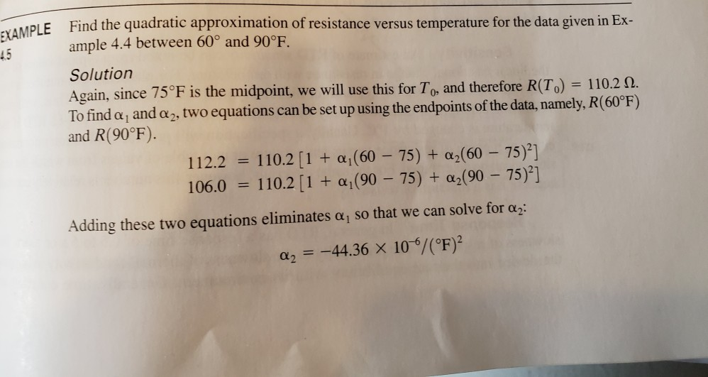 Solved DIE Find EXAMPLE Find the quadratic approximation of | Chegg.com
