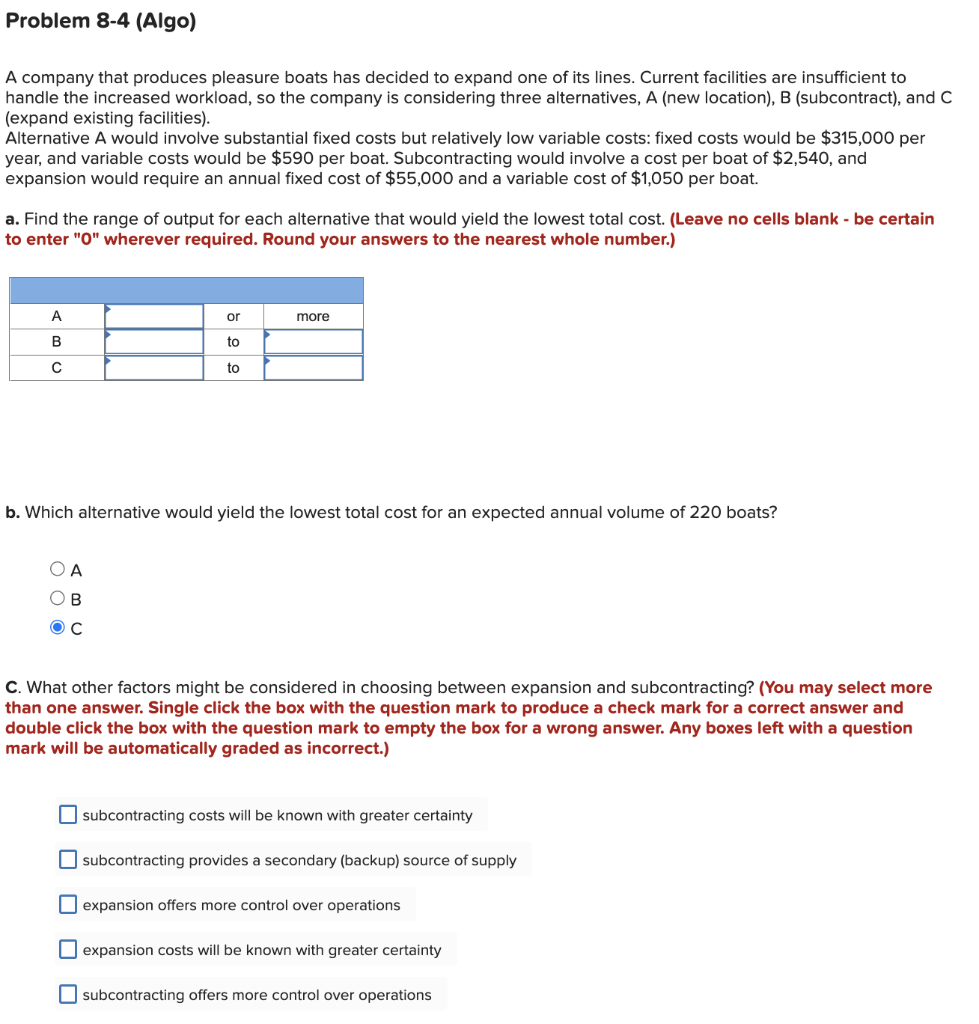 solved-problem-8-4-algo-a-company-that-produces-pleasure-chegg