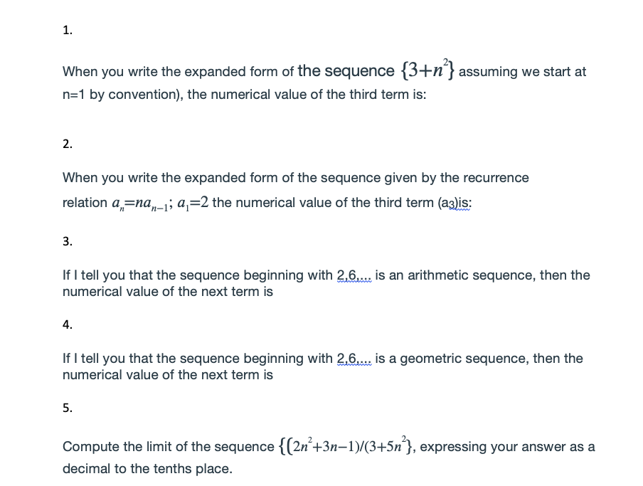 Solved Hello im sorry i need help with all these questions | Chegg.com