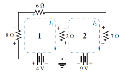 Solved Write the mesh (branch) equations for the network in | Chegg.com