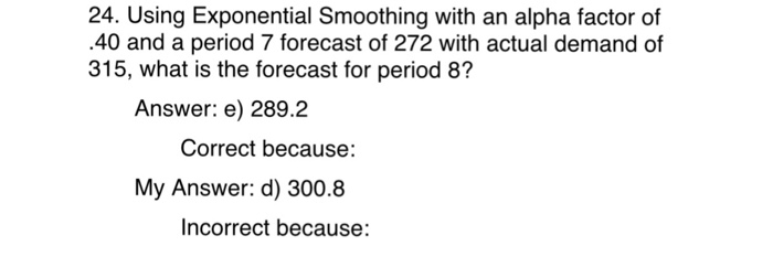 Solved i have provided the question, the correct answer and | Chegg.com
