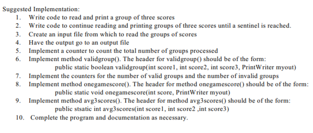 Solved I need your help with this Java assignment and need | Chegg.com