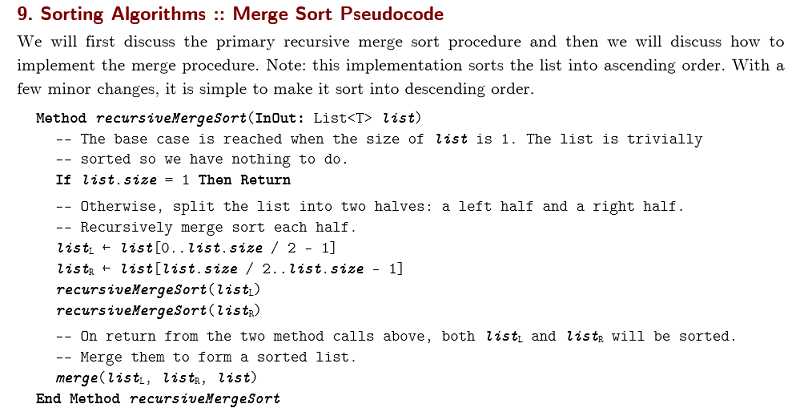Solved: 3 Sorting 3.1 Learning Objectives For Exs. 3.1-3.4... | Chegg.com