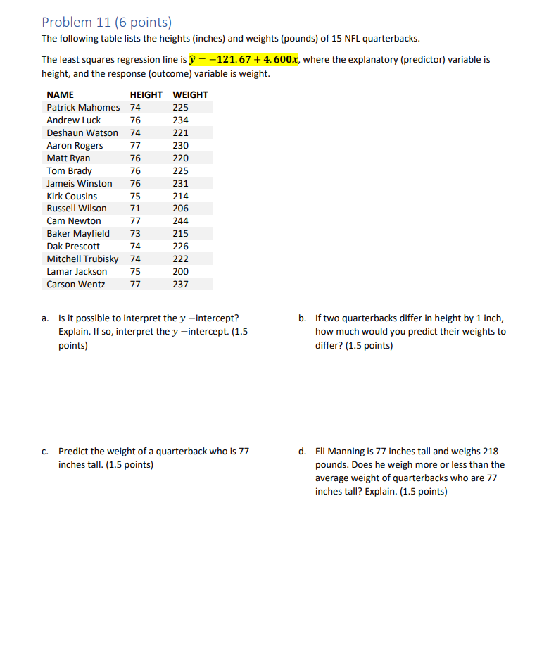 The Height of Every Starting NFL Quarterback - All QB Heights