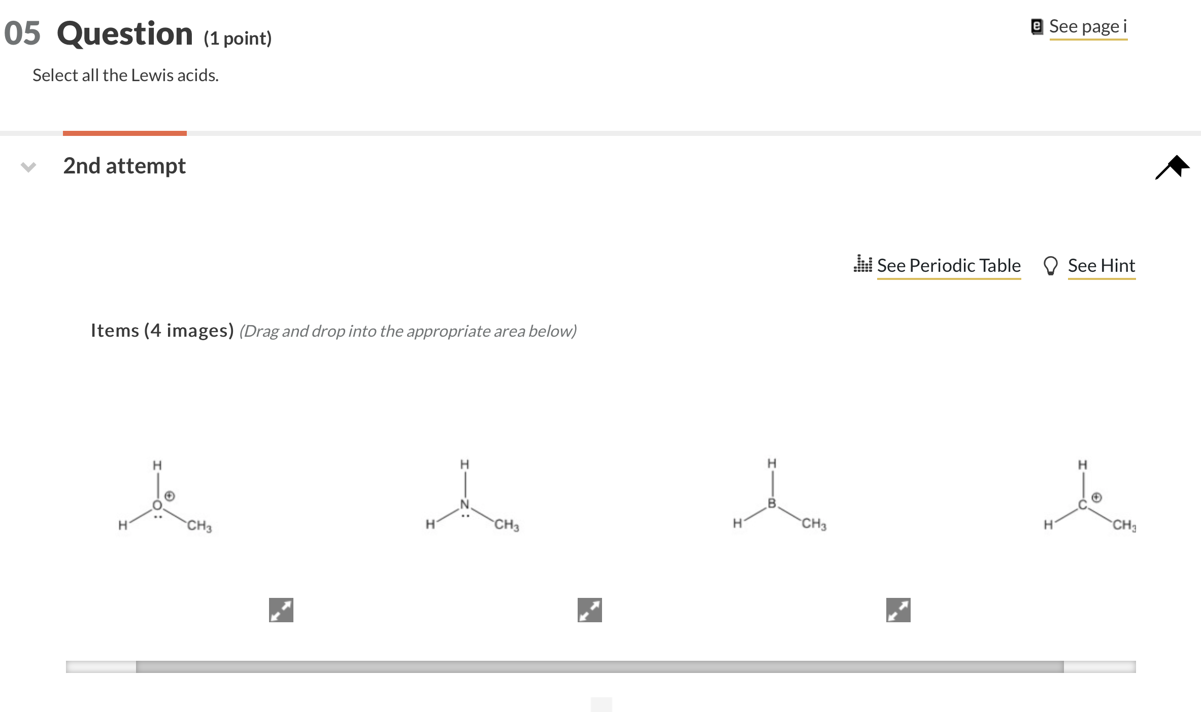 Solved Items (4 images) (Drag and drop into the appropriate