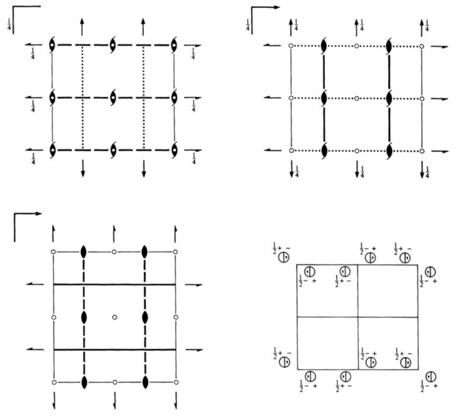 Determine the space groups for the two 3D primitive | Chegg.com