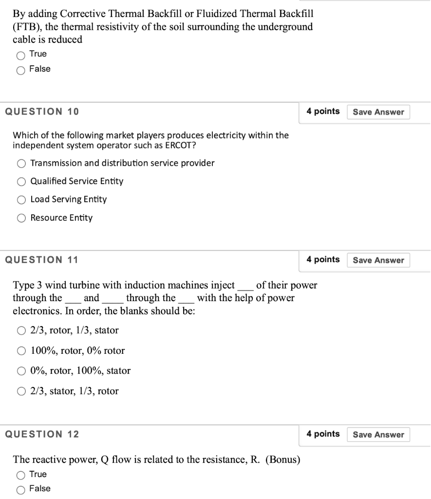 Solved By adding Corrective Thermal Backfill or Fluidized | Chegg.com