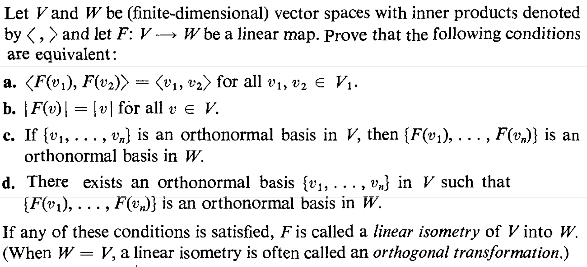 Solved Let V And W Be (finite-dimensional) Vector Spaces | Chegg.com