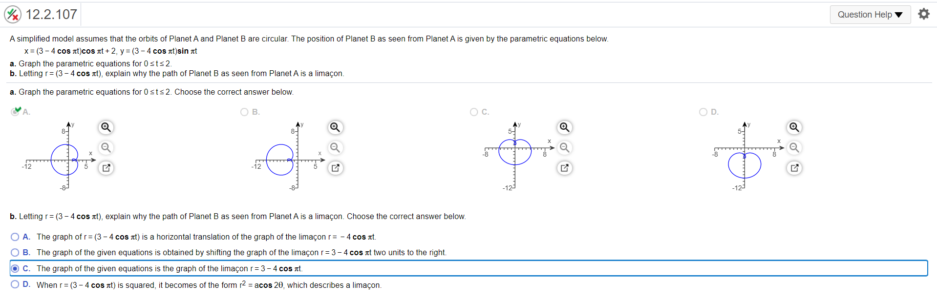 Solved Not sure about part B of this practice problem, can | Chegg.com