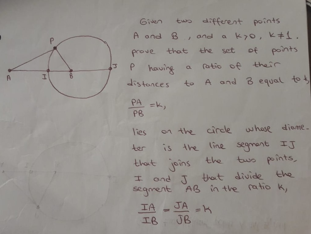 Solved Given two A and B prove that different points and a | Chegg.com