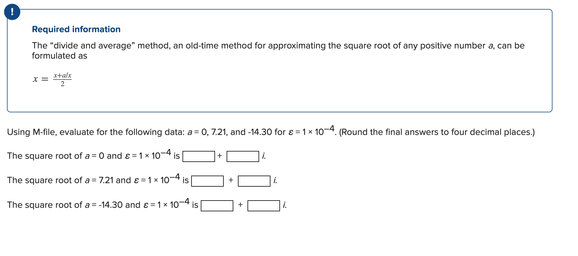 Solved Required information The 
