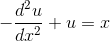 d2 +u = 2