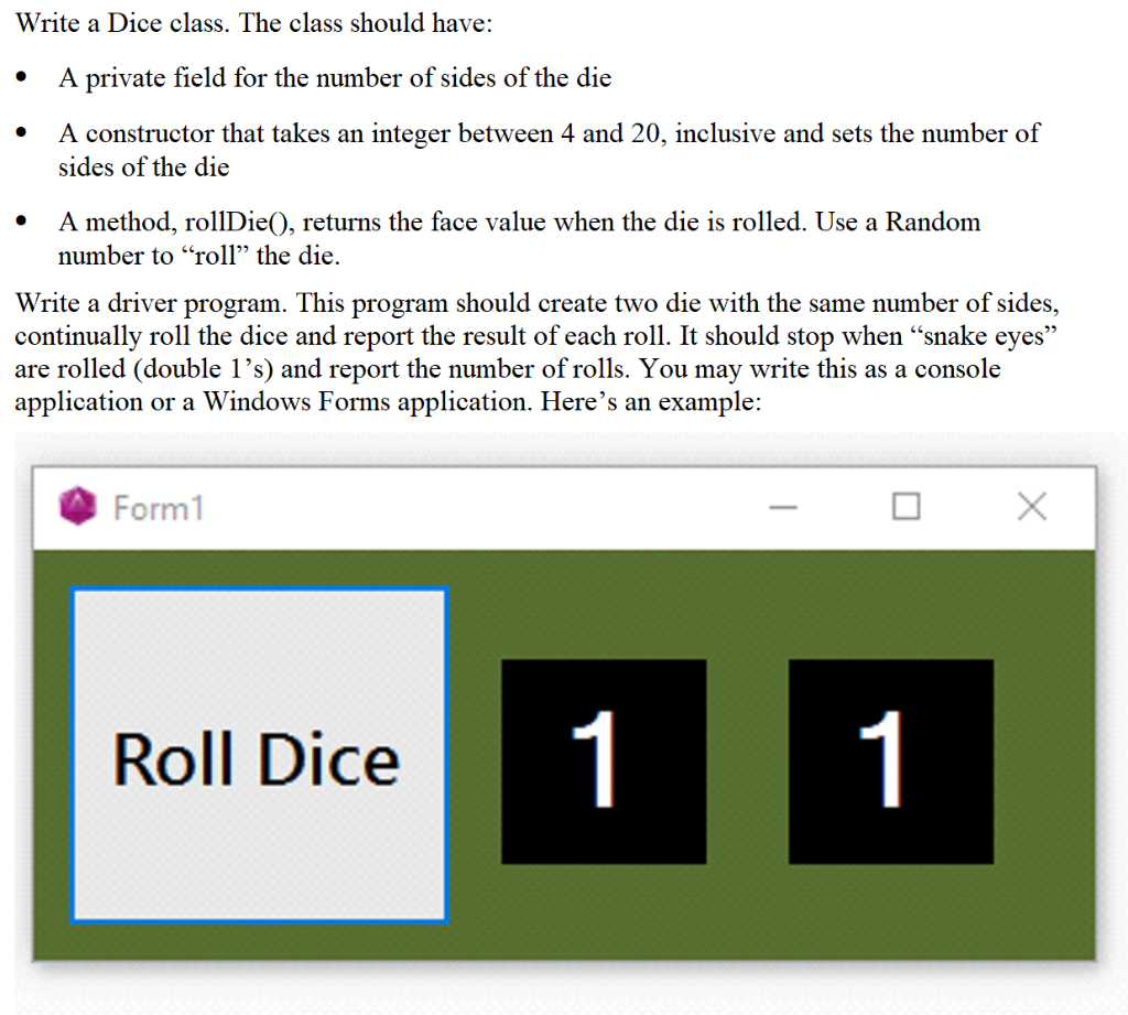Making the program in a windows form app on visual | Chegg.com