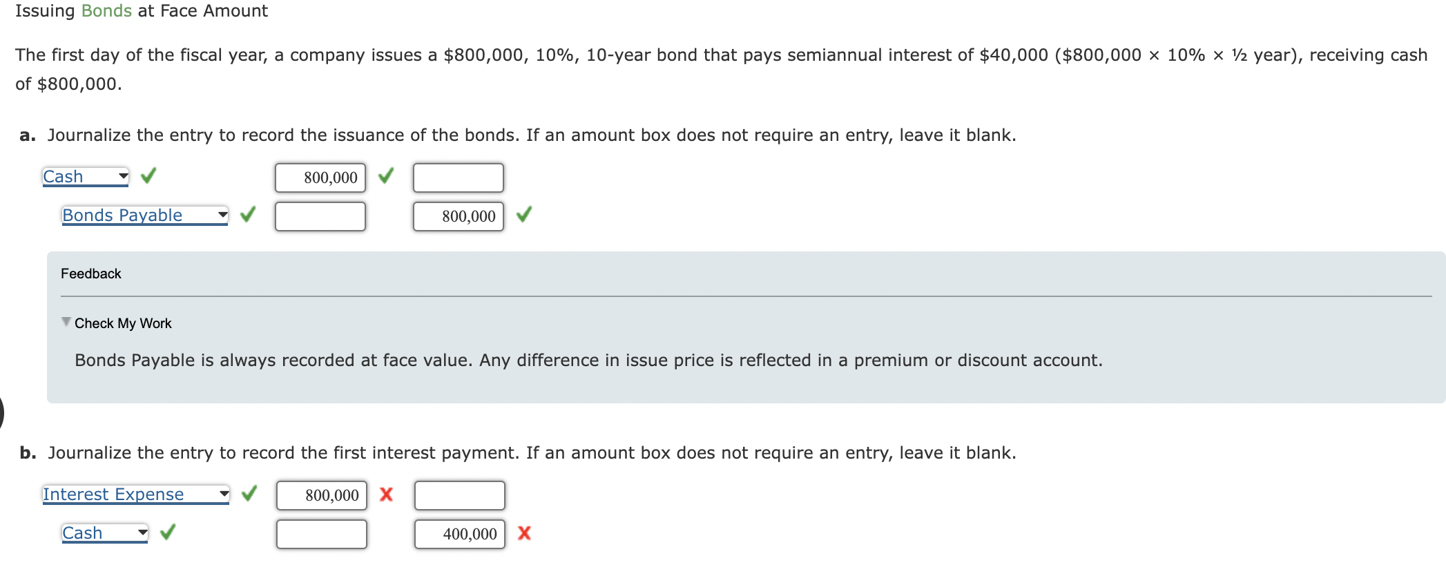 Solved The first day of the fiscal year, a company issues a | Chegg.com