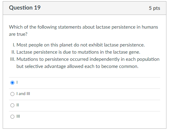 Solved Question 19 5 pts Which of the following statements | Chegg.com