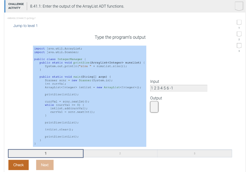 Solved Type the program's output | Chegg.com
