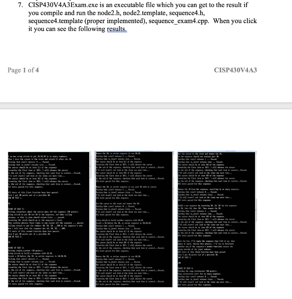 In this assignment you will create, implement and | Chegg.com