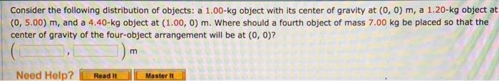 Solved Consider the following distribution of objects: a | Chegg.com