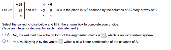 Solved: 29 4-6 Letu 25 And A3 5Is U In The Plane In R3 Spa... | Chegg.com