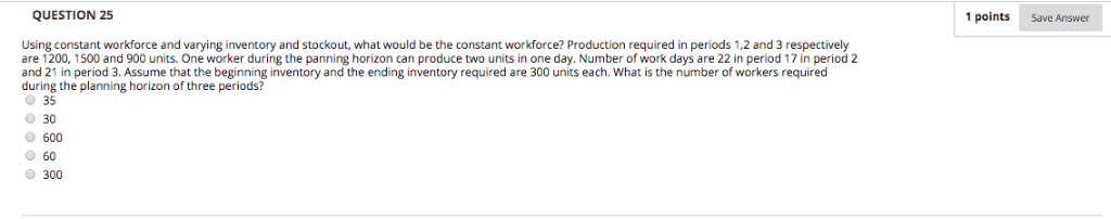 Solved QUESTION 25 1 points Save Answer Using constant | Chegg.com