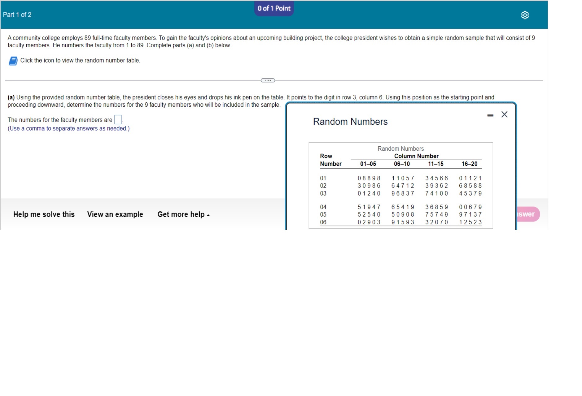 Solved A Community College Employs Full Time Faculty Chegg Com