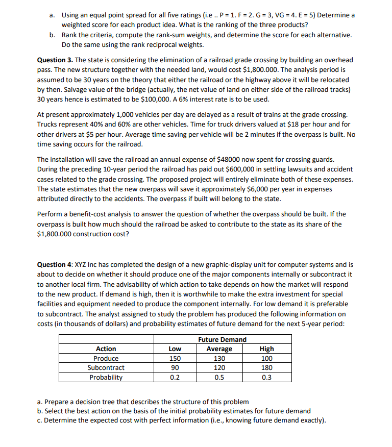 Solved Note: All data needed to solve these questions are | Chegg.com