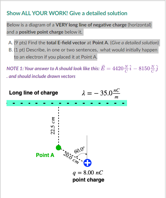Solved Show ALL YOUR WORK! Give a detailed solution Below is | Chegg.com