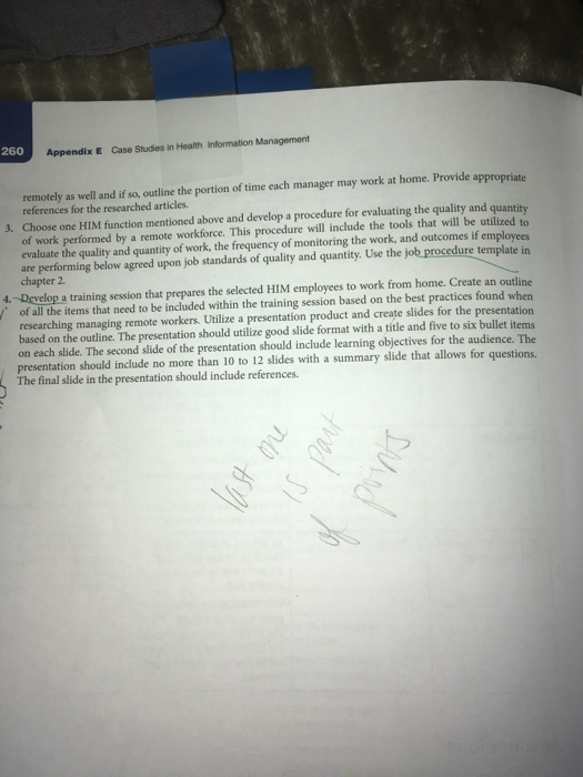 group 258 Appendix Case Studies in Hanomation | Chegg.com