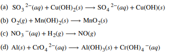 Solved SO32−(aq)+Cu(OH)2(s) SO42−(aq)+Cu(OH)(s) | Chegg.com