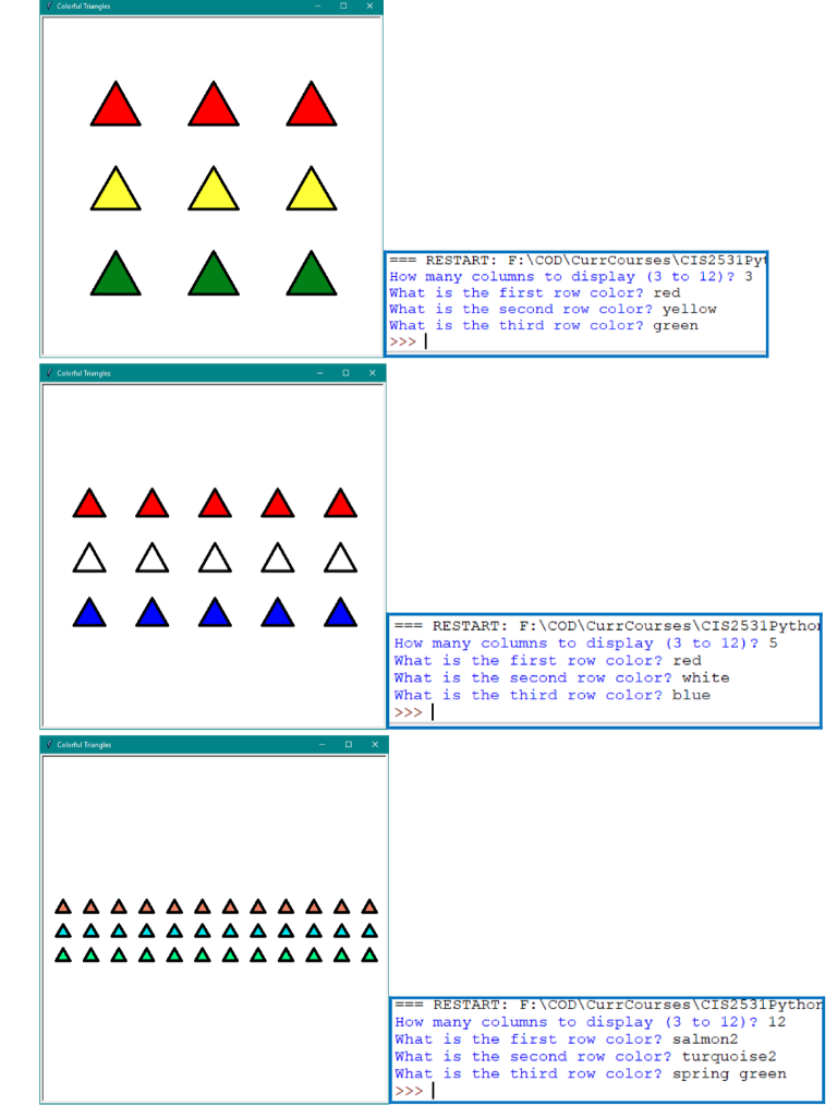 Solved 2. Use the turtle graphics library to create a Chegg