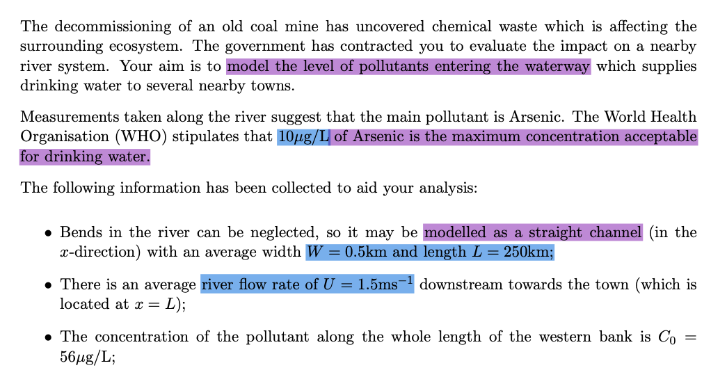 The Decommissioning Of An Old Coal Mine Has Uncove Chegg Com