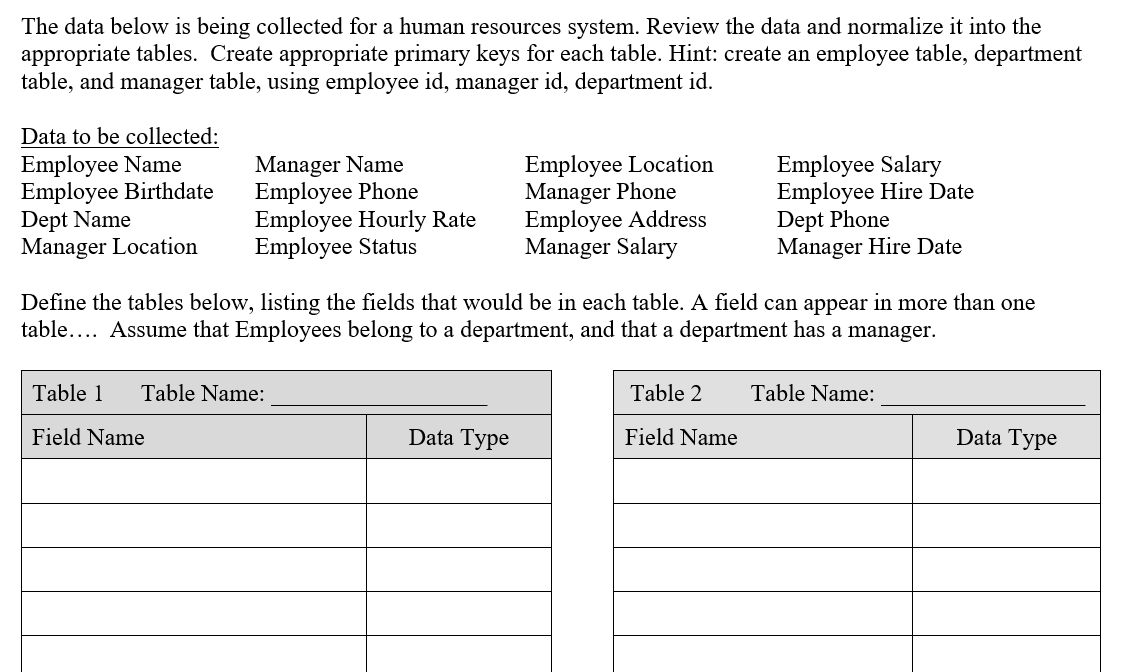The data below is being collected for a human | Chegg.com