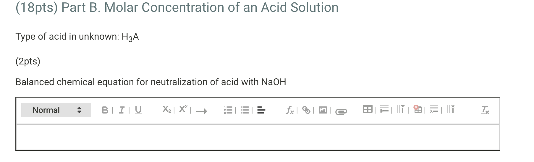 Solved Table 1. Measurements for standardization of NaOH | Chegg.com