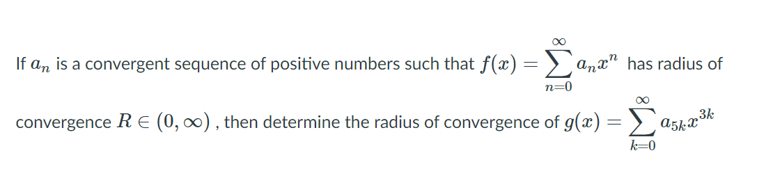 Solved ~ If an is a convergent sequence of positive numbers | Chegg.com