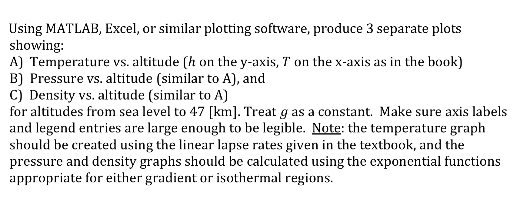 Solved Using MATLAB, Excel, or similar plotting software, | Chegg.com