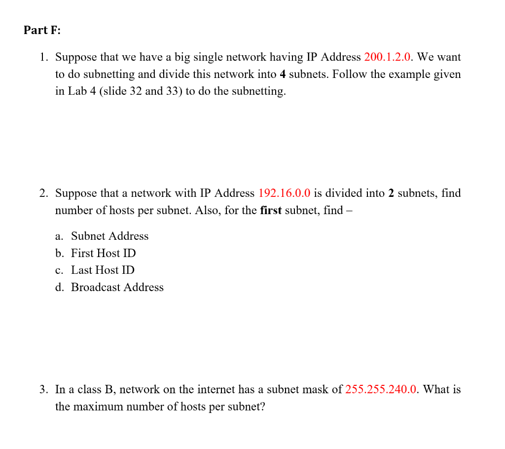 solved-part-f-1-suppose-that-we-have-a-big-single-network-chegg