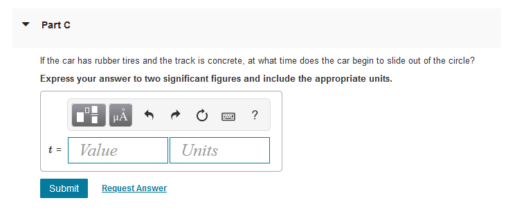 Solved A 1600 Kg Car Starts From Rest And Drives Around A 5561