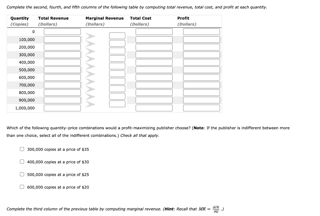 Solved 1 Problems And Applications Q1 A Publisher Faces The Chegg