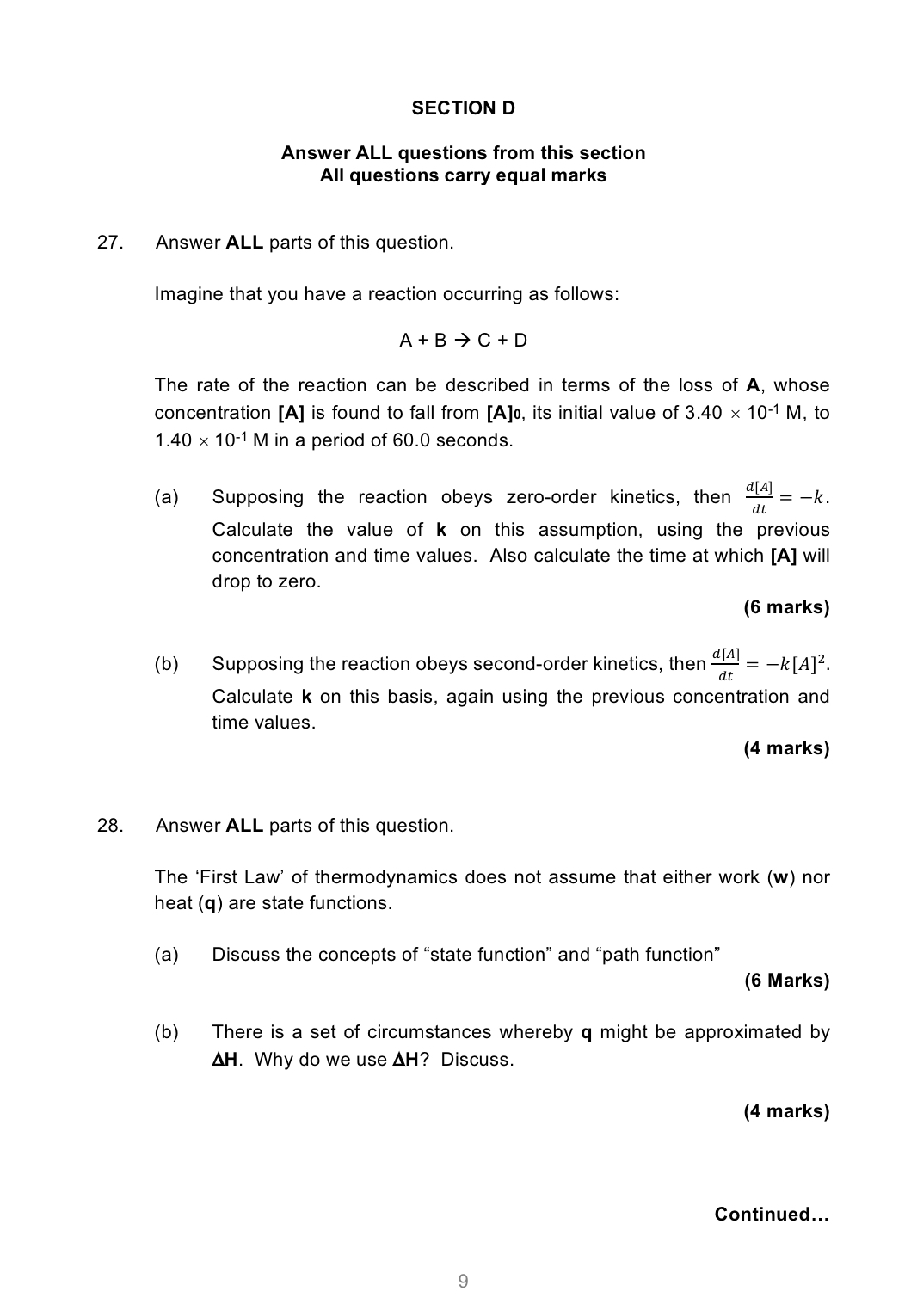 Solved Answer ALL questions from this section All questions | Chegg.com