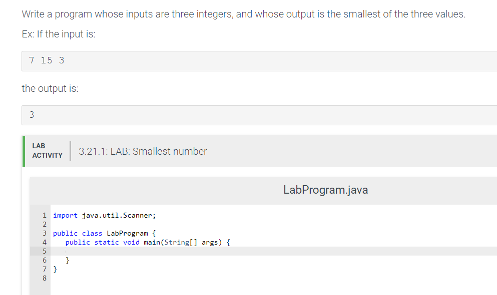 Solved Write A Program Whose Inputs Are Three Integers A Chegg Com