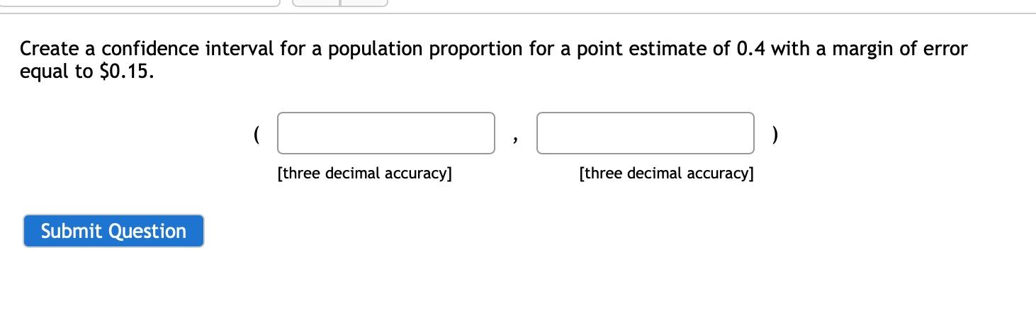 Solved Below is a 75% confidence interval for a population | Chegg.com